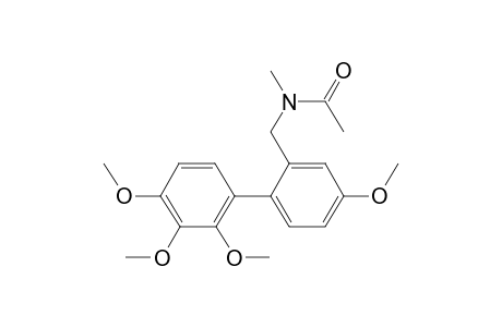 1,1'-Biphenyl, 4,2',3',4'-tetramethoxy-6-[N-methyl-N-acetylaminomethyl]