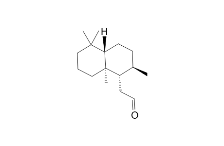 (-)-2-[(1S,2R,4aS,8aR)-Decahydro-2,5,5,8a-tetramethylnaphthalen-1-yl]acetaldehyde
