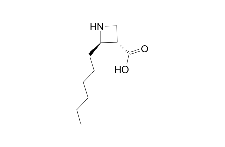 (2R,3S)-2-Hexylazetidine-3-carboxylic acid