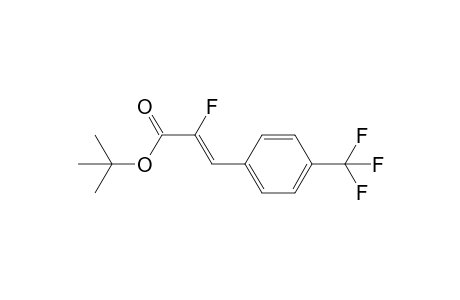 Tert-Butyl (Z)-2-fluoro-3-[4-(trifluoromethyl)phenyl]propenoate