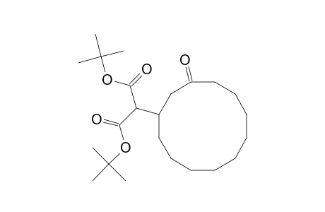 2-(3-ketocyclododecyl)malonic acid ditert-butyl ester