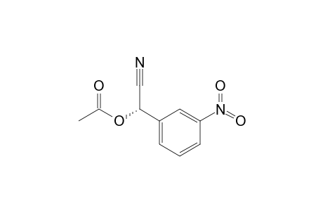 (S)-(-)-Acetoxy-(3-nitro-phenyl)-acetonitrile