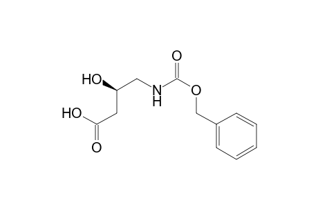 (3R)-3-hydroxy-4-(phenylmethoxycarbonylamino)butanoic acid