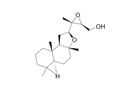 Oxiranemethanol, 3-(dodecahydro-3a,6,6,9a-tetramethylnaphtho[2,1-b]furan-2-yl)-3-methyl-, [2S-[2.alpha.(2S*,3R*),3a.alpha.,5a.beta.,9a.alpha.,9b.beta.]]-