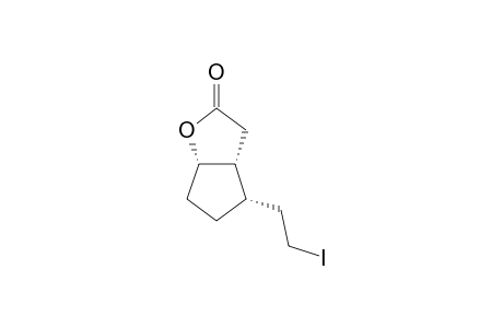 6-[2'-Iodoethyl]-2-oxabicyclo[3.3.0]oct-3-one