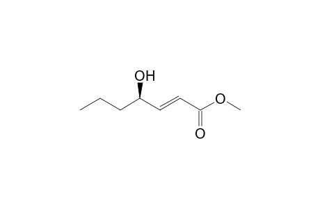Methyl (4R)-4-Hydroxyhept-2(E)-enoate
