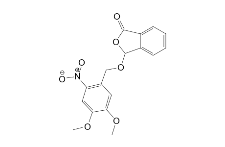 1(3H)-isobenzofuranone, 3-[(4,5-dimethoxy-2-nitrophenyl)methoxy]-