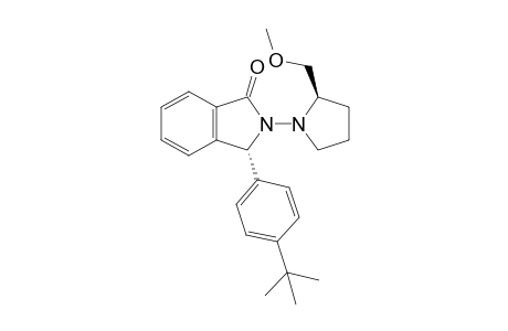 (R)-3-(4-tert-Butyl-phenyl)-2-((R)-2-methoxymethyl-pyrrolidin-1-yl)-2,3-dihydro-isoindol-1-one