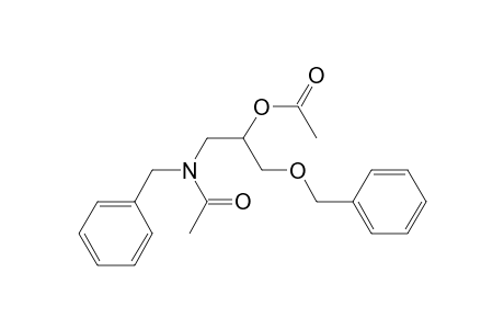 Acetamide, N-[2-(acetyloxy)-3-(phenylmethoxy)propyl]-N-(phenylmethyl)-