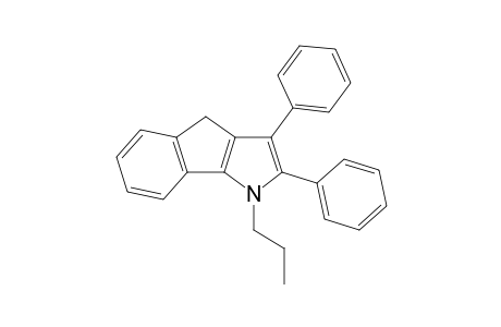 2,3-Diphenyl-1-propyl-4H-indeno[1,2-b]pyrrole
