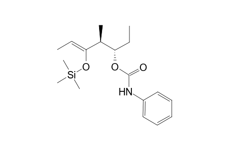 4-Methyl-3-(trimethylsilyloxy)hepta-2-en-5-yl phenylcarbamate