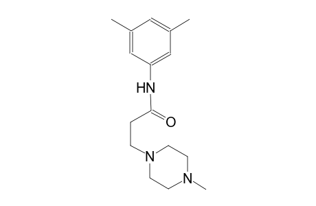 1-piperazinepropanamide, N-(3,5-dimethylphenyl)-4-methyl-