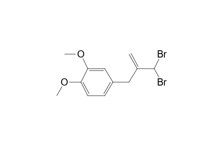 Benzene, 4-[2-(dibromomethyl)-2-propenyl]-1,2-dimethoxy-