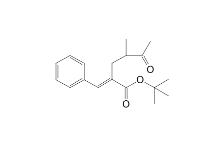 (2E)-4-methyl-5-oxo-2-(phenylmethylene)hexanoic acid tert-butyl ester