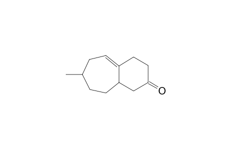 2H-Benzocyclohepten-2-one, 1,3,4,6,7,8,9,9a-octahydro-5-methyl-