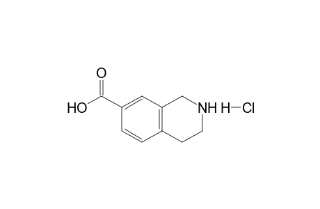 1,2,3,4-tetrahydroisoquinoline-7-carboxylic acid hydrochloride