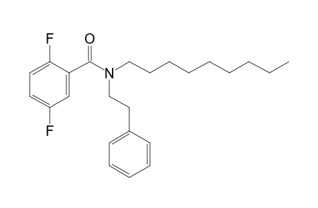 Benzamide, 2,5-difluoro-N-(2-phenylethyl)-N-nonyl-