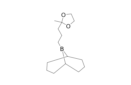 9-[4-(2-METHYL-1,3-DIOXOLAN-2-YL)-PROPYL]-9-BORABICYCLO-[3.3.1]-NONANE
