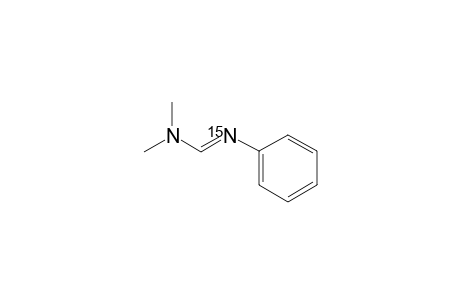 N,N-dimethyl-N'-15N-phenyl-formamidine