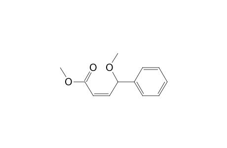 (Z)-4-methoxy-4-phenyl-2-butenoic acid methyl ester