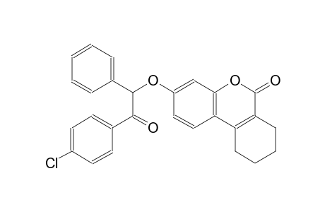 3-[2-(4-chlorophenyl)-2-oxo-1-phenylethoxy]-7,8,9,10-tetrahydro-6H-benzo[c]chromen-6-one
