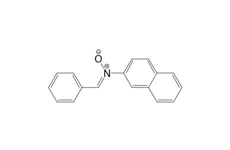 2-Naphthalenamine, N-(phenylmethylene)-, N-oxide