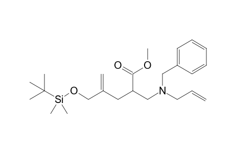 2-[(Allylbenzylamino)methyl]-4-(tert-butyldimethylsilyloxymethyl)pent-4-enoic acid methyl ester