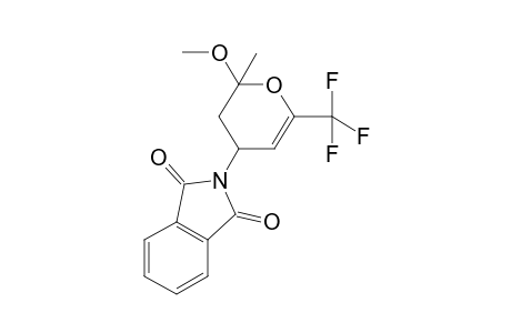 (4SR)-2-Methoxy-2-methyl-4-phthalimido-6-(trifluoromethyl)-3,4-dihydro-2H-pyran