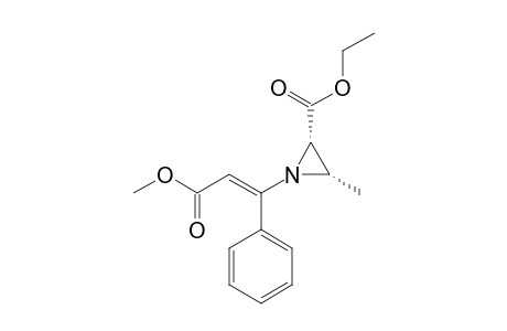 (R*,R*)-E-3-METHYL-2-ETHOXYCARBONYL-ALPHA'-METHOXYCARBONYL-BETA'-PHENYL-N-VINYLAZIRIDINE