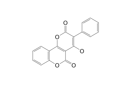 4-Hydroxy-3-phenyl-2H,5H-pyrano[3,2-c]chromene-2,5-dione