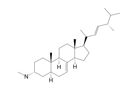 3.alpha.-(N-Methylamino)-5.alpha.-ergosta-7,22-diene