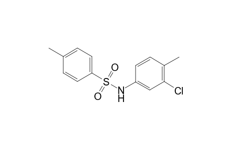 N-(3-Chloro-4-methyl-phenyl)-4-methyl-benzenesulfonamide