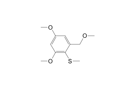 .alpha.,3,5-trimethoxy-2-(methylthio)toluene