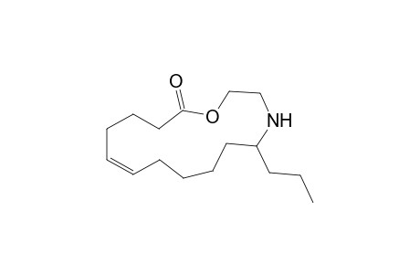 5-Propyl-1-oxa-4-azacyclopentadec-10-en-15-one