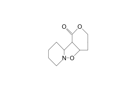(5AR*,11aR*,11bR*)-decahydro-1H-oxepino(3',4':4,5)isoxazolo(2,3-A)pyridin-1-one