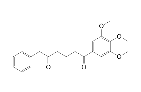 6-Phenyl-1-(3,4,5-trimethoxyphenyl)hexane-1,5-dione