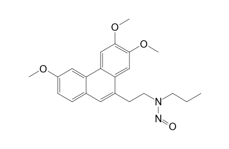 N-Nitroso-N-[2-(2,3,6-trimethoxy-10-phenanthryl)ethyl]propylamine
