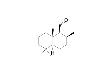 (1S,2S,4aS,8aS)-2,5,5,8a-tetramethyl-1,2,3,4,4a,6,7,8-octahydronaphthalene-1-carbaldehyde