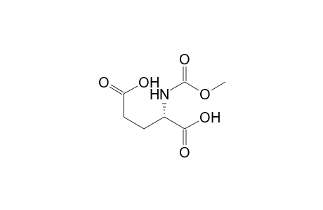 (2S)-2-(carbomethoxyamino)glutaric acid