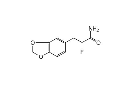 alpha-FLUORO-3,4-(METHYLENEDIOXY)HYDROCINNAMAMIDE