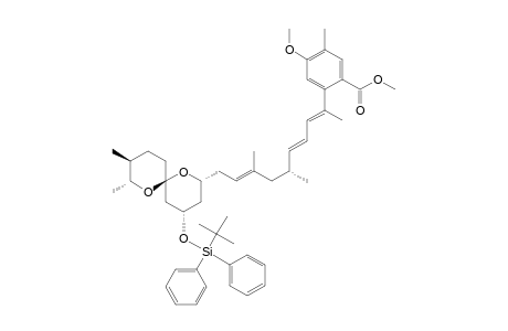 1,7-Dioxaspiro[5.5]undecane, benzoic acid deriv.