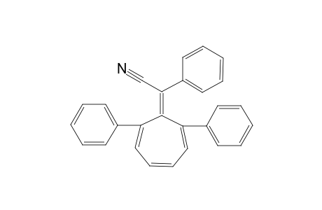8-Cyano-1,6,8-dtrphenylhepta-fulven