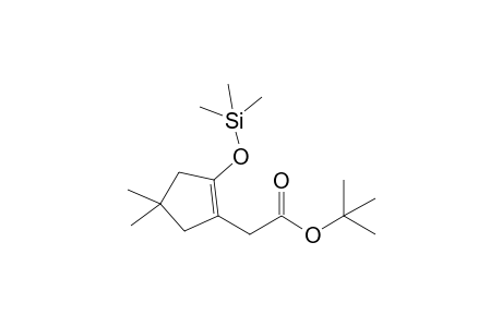 2-[(t-Butoxy)carbonyl]methyl-4,4-dimethyl-1-[(trimethylsilyl)oxy]-cyclopentene