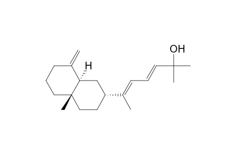 3,5-Heptadien-2-ol, 6-(decahydro-4a-methyl-8-methylene-2-naphthalenyl)-2-methyl-, [2S-[2.alpha.(3E,5E),4a.beta.,8a.alpha.]]-