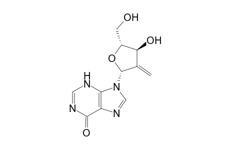 9-(2-Deoxy-2-methylene-.beta.D-erythro-pentofuranosyl)hypoxanthine