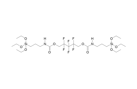 Hexafluoropentyl [bis(triethoxysilyl)propyl] carbamate