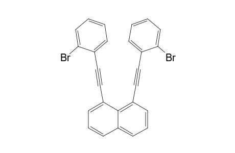 1,8-bis[(2'-Bromophenyl)ethynyl]-naphthalene