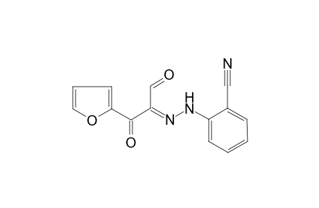 2-((2E)-2-[1-Formyl-2-(2-furyl)-2-oxoethylidene]hydrazino)benzonitrile