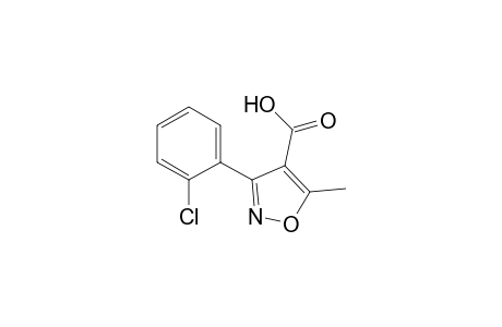 3-(2-Chlorophenyl)-5-methyl-1,2-oxazole-4-carboxylic acid