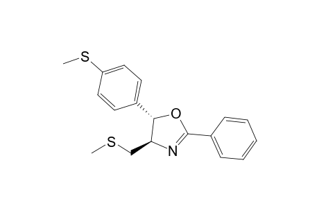 (4S,5S)-5-[4-(Methylthio)phenyl]-2-phenyl-4-thiomethoxymethyl-2-oxazoline